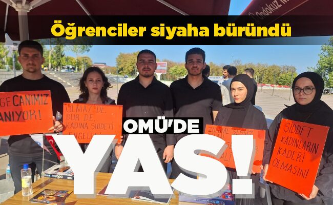 OMÜ’DE YAS!