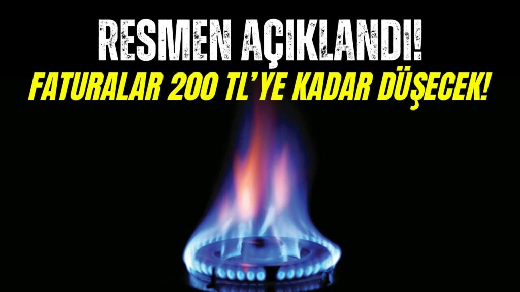 Doğal Gaza 200 TL İndirim!
