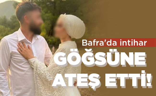 GÖĞSÜNE ATEŞ ETTİ!