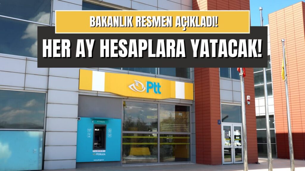 Sosyal Yardımlar Yattı! PTT’den 7 Bin 094 TL Ödenecek!