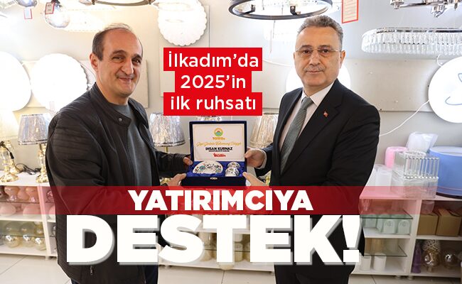 YATIRIMCIYA DESTEK!