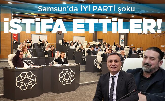 İSTİFA ETTİLER!