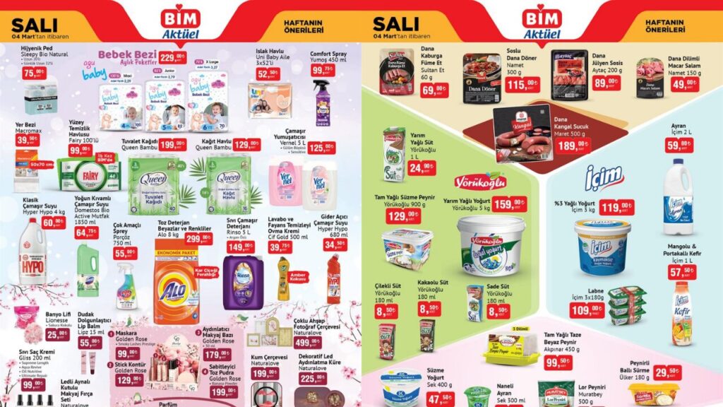 BİM’de Ramazan İndirimleri Belli Oldu! BİM 4 Mart Aktüel Kataloğu!