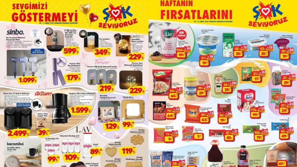 ŞOK’a 2’li Kahve Makinesi Geliyor! ŞOK 5 Şubat Aktüel Kataloğu!