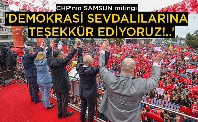 ‘DEMOKRASİ SEVDALILARINA TEŞEKKÜR EDİYORUZ!..’