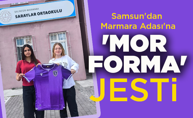 ‘MOR FORMA’ JESTİ