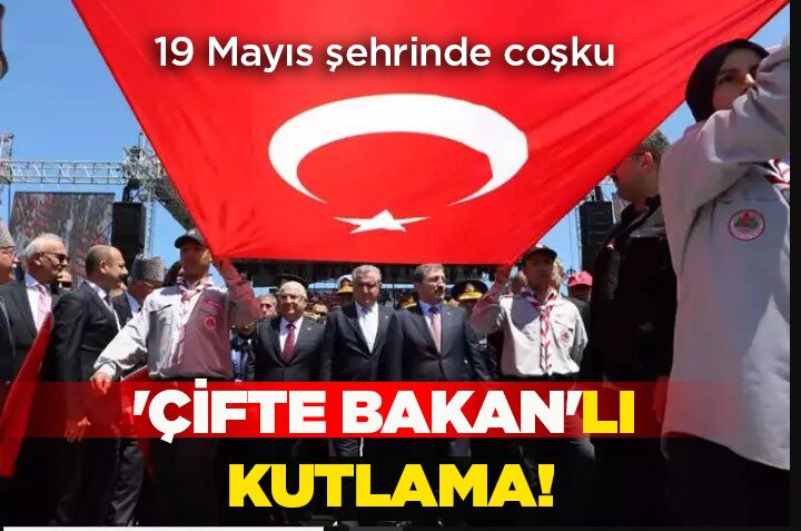 ‘ÇİFTE BAKAN’LI KUTLAMA!