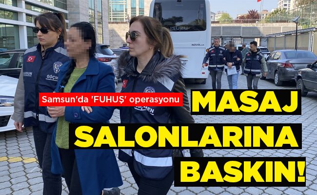 MASAJ SALONLARINA BASKIN!