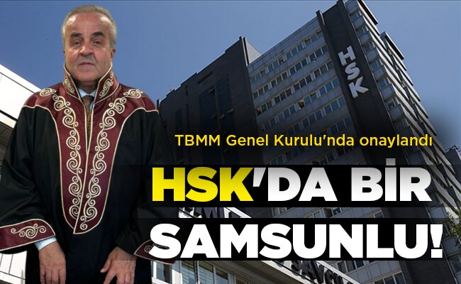 HSK’DA BİR SAMSUNLU!