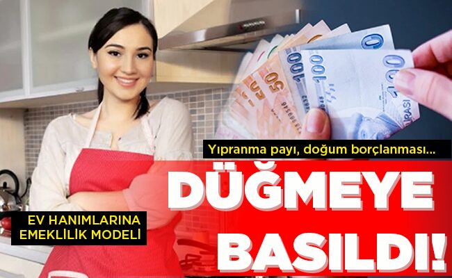 DÜĞMEYE BASILDI!