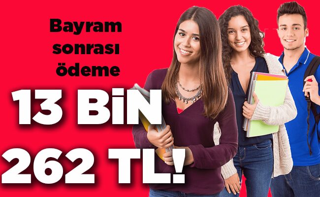 13 BİN 262 TL!