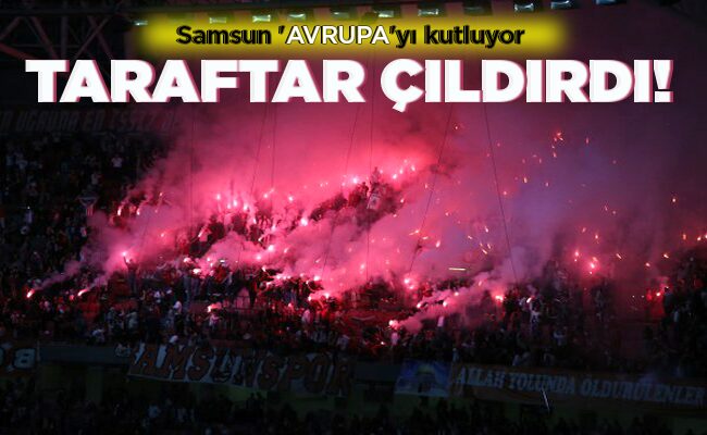 TARAFTAR ÇILDIRDI!