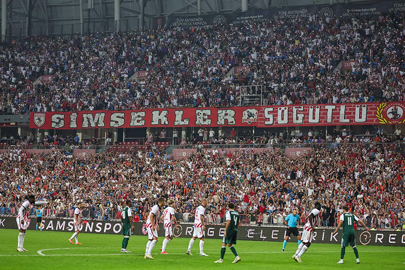 Samsun 19 Mayıs Stadyumu’nda
HÜZÜN GECESİ!