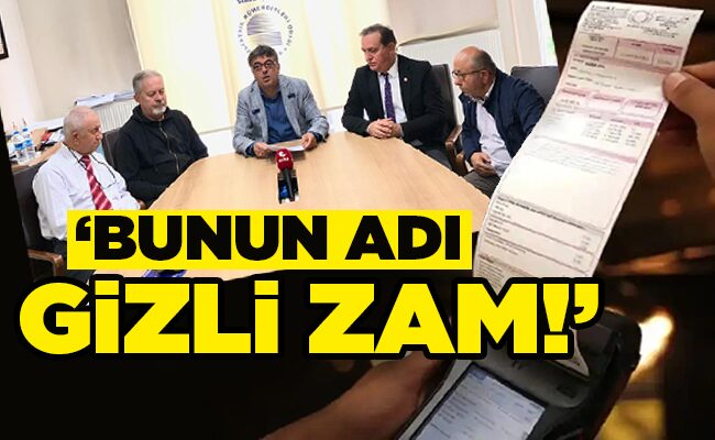 Samsun EMO’dan sert tepki  ‘BUNUN ADI  GİZLİ ZAM!’