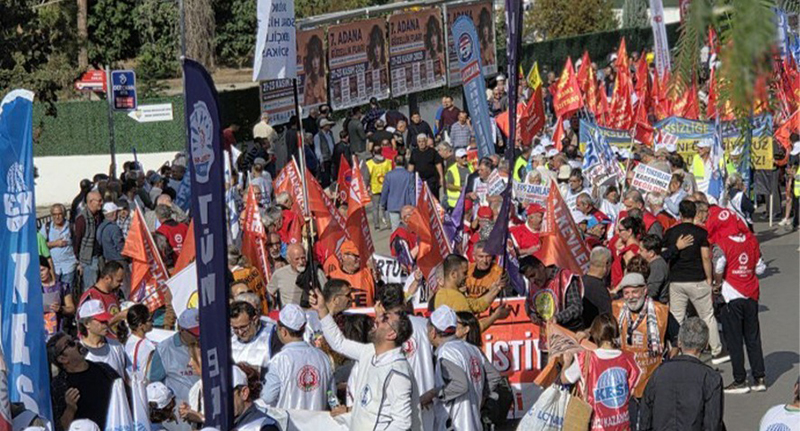 KESK, Samsun'dan seslendi
'GEÇİNEMİYORUZ!..'