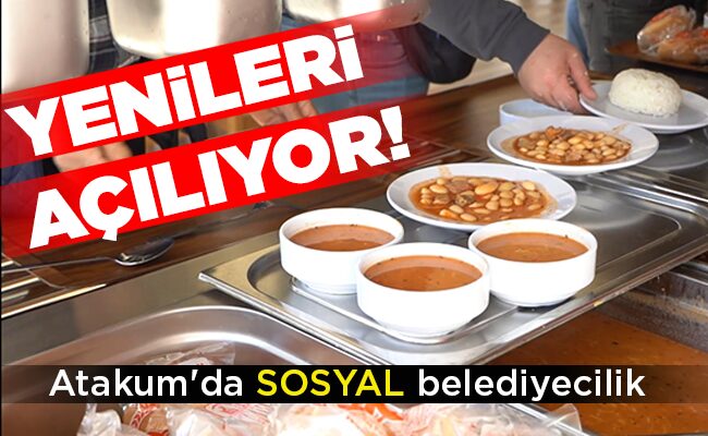 Atakum’da SOSYAL belediyecilik YENİLERİ AÇILIYOR!