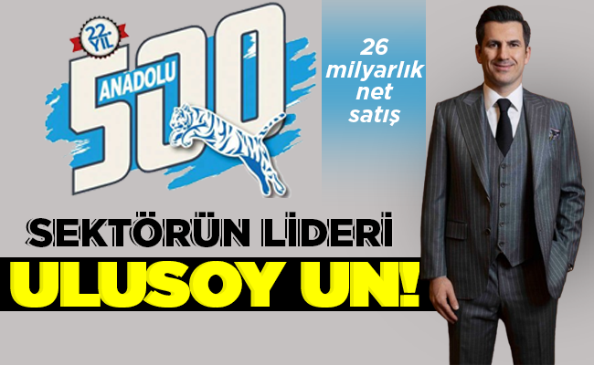 SEKTÖRÜN LİDERİ  ULUSOY UN!
