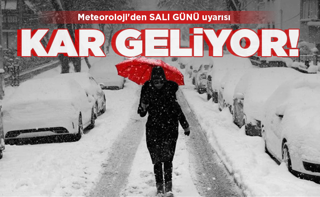 KAR GELİYOR!