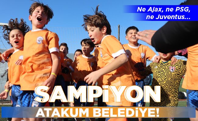 ŞAMPİYON ATAKUM BELEDİYE!
