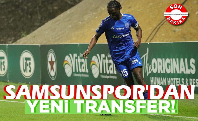 SAMSUNSPOR’DAN YENİ  TRANSFER!