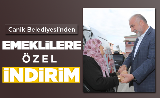 EMEKLİLERE ÖZEL İNDİRİM
