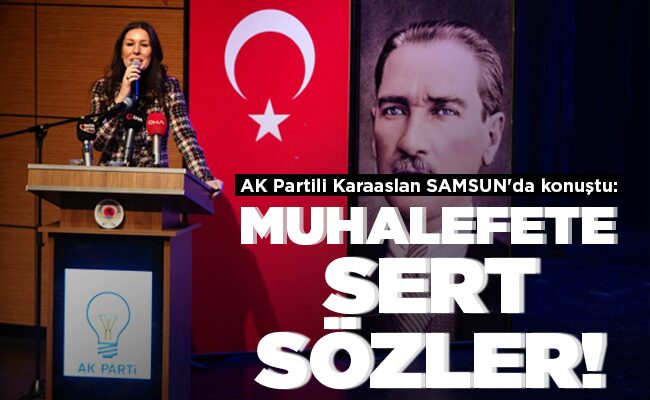 MUHALEFETE SERT SÖZLER!