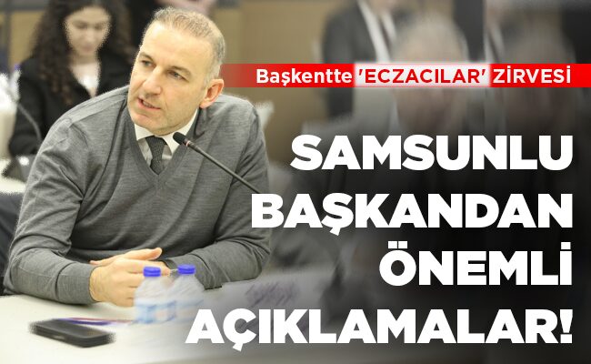 SAMSUNLU BAŞKANDAN ÖNEMLİ AÇIKLAMALAR!