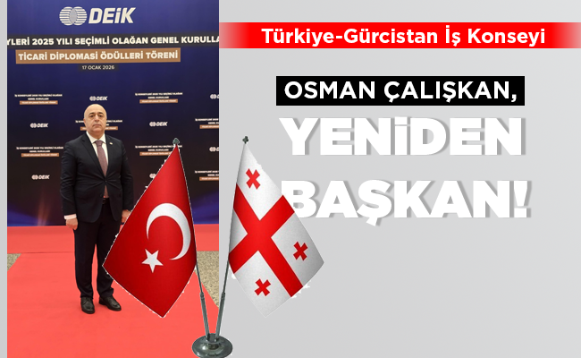 OSMAN ÇALIŞKAN,  YENİDEN BAŞKAN!