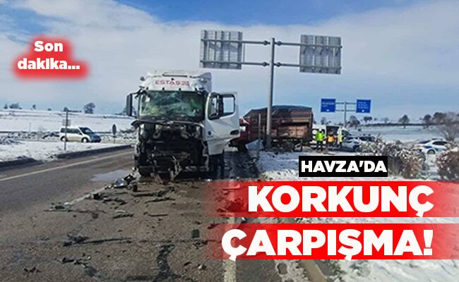 HAVZA’DA KORKUNÇ ÇARPIŞMA!