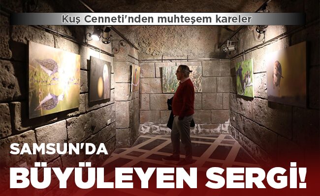 SAMSUN’DA  BÜYÜLEYEN  SERGİ!