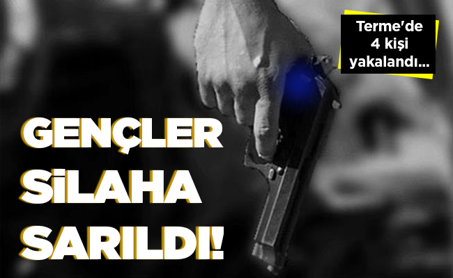 GENÇLER  SİLAHA  SARILDI!