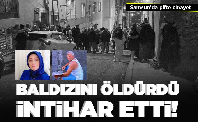 BALDIZINI ÖLDÜRDÜ İNTİHAR ETTİ!