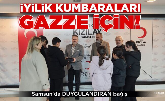İYİLİK KUMBARALARI GAZZE İÇİN!