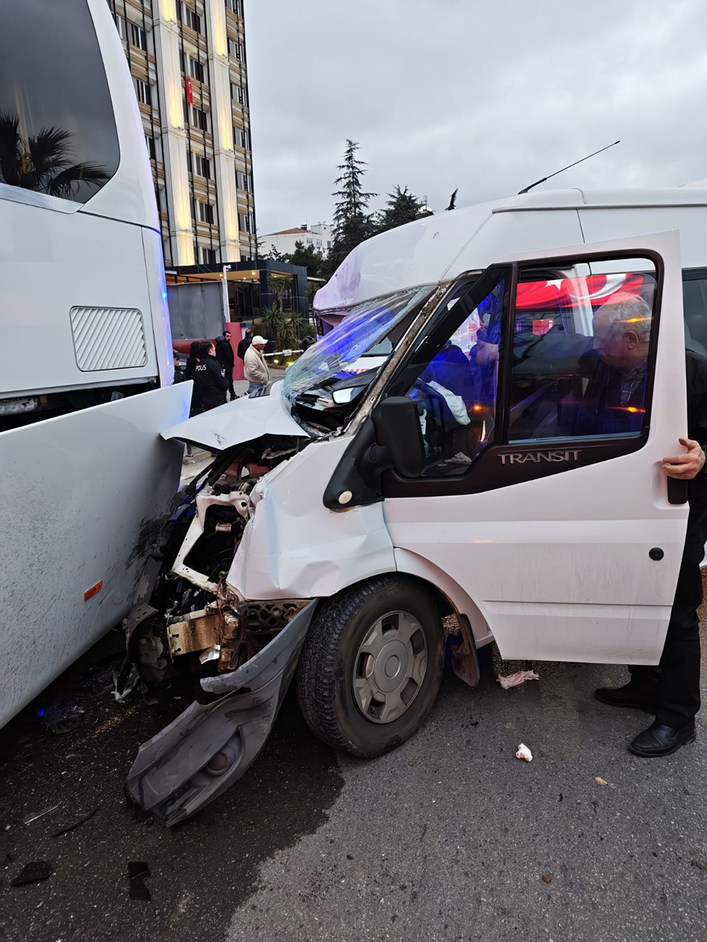 SAMSUN’DA KORKUNÇ KAZA!