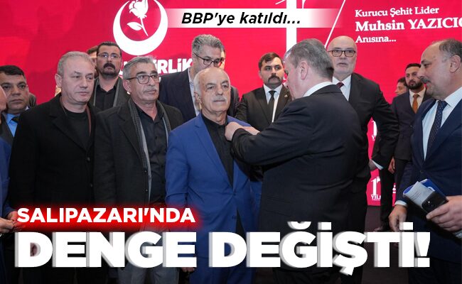SALIPAZARI’NDA DENGE DEĞİŞTİ!