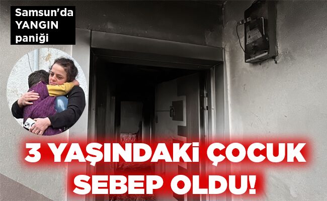 3 YAŞINDAKİ ÇOCUK SEBEP OLDU!