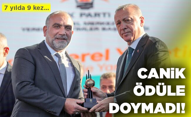CANİK ÖDÜLE DOYMADI!