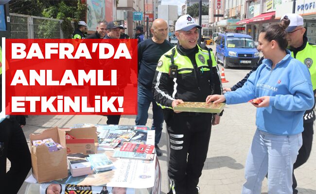 BAFRA’DA ANLAMLI ETKİNLİK!
