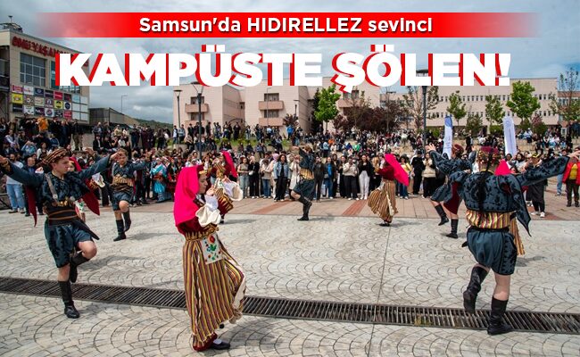 KAMPÜSTE ŞÖLEN!