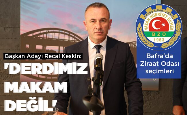‘DERDİMİZ  MAKAM  DEĞİL’