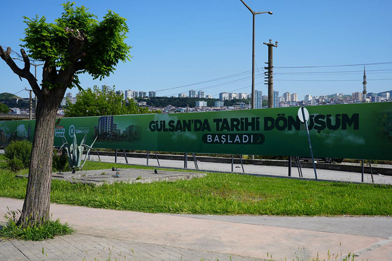 GÜLSAN'da yıkım, TOYBELEN'de canlılık
SAMSUN'da
'TARİHİ'
DÖNÜŞÜM!