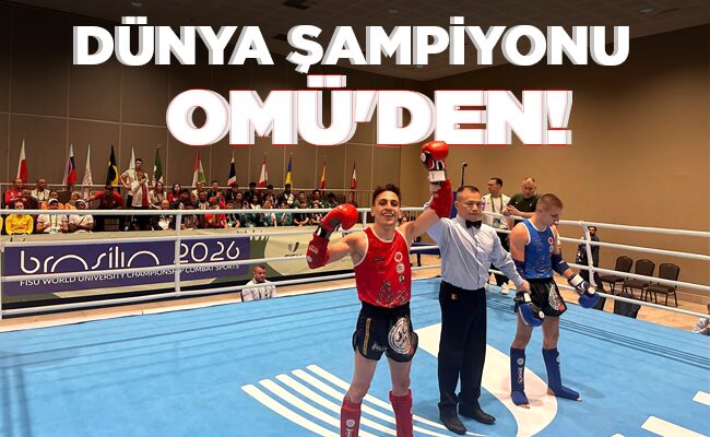 DÜNYA ŞAMPİYONU  OMÜ’DEN!