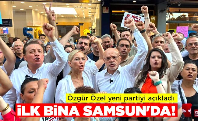 İLK BİNA SAMSUN’DA!