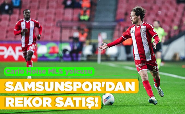 SAMSUNSPOR’DAN REKOR SATIŞ!