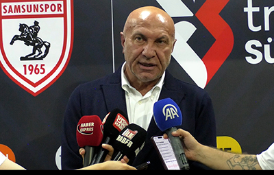 Samsunspor Başkanı Yüksel Yıldırım:
‘TOP BİZİ SEVMEDİ!’