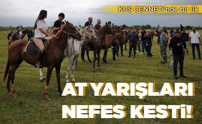 AT YARIŞLARI NEFES KESTİ!