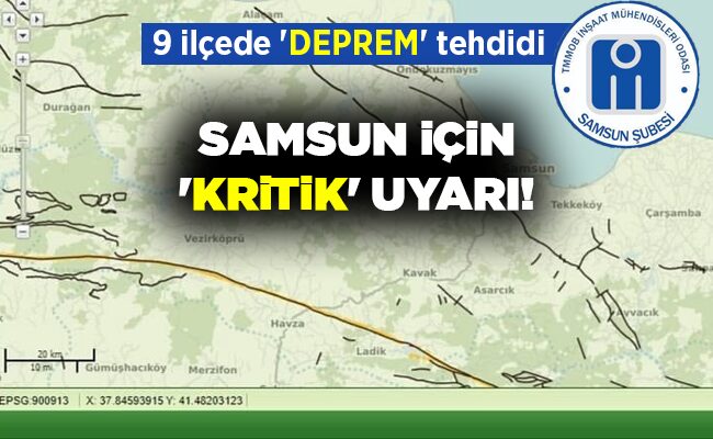 SAMSUN İÇİN ‘KRİTİK’ UYARI!