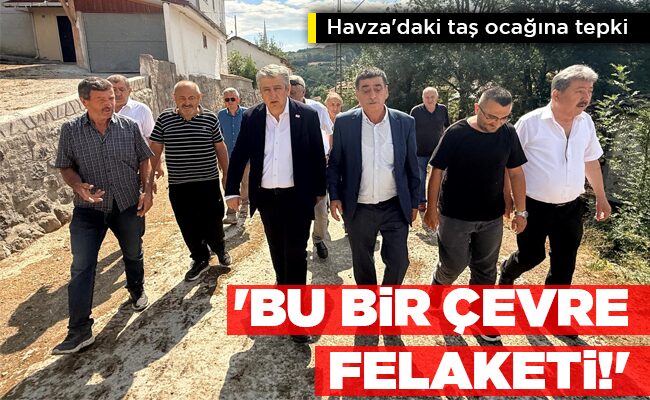 ‘BU BİR ÇEVRE FELAKETİ!’