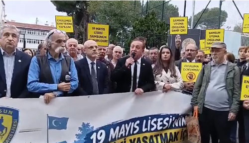 'OKULUMA DOKUNMA!..'