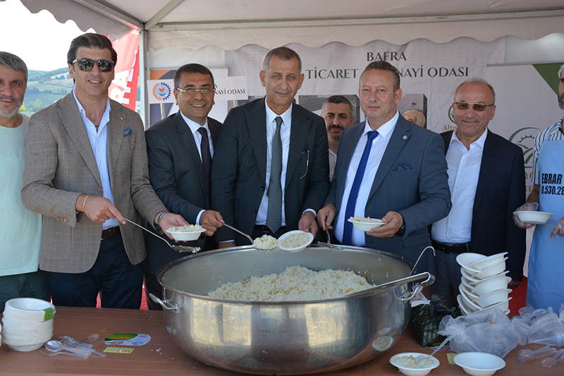 TSO Başkanı Serdal Sefa Kocabaş:
'BAFRA'NIN ÜRETİM
GÜCÜNÜ TANITIYORUZ!'